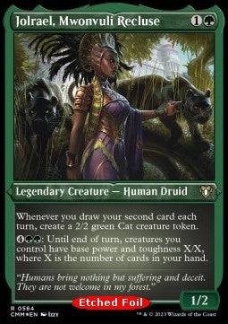 Jolrael, Mwonvuli Recluse⁣ - Commander Masters: Extras⁣ (Rare)⁣ [564]
