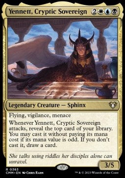 Yennett, Cryptic Sovereign⁣ - Commander Masters⁣ (Rare)⁣ [363]
