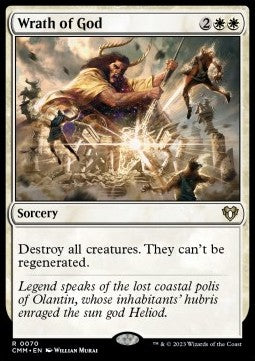 Wrath of God⁣ - Commander Masters⁣ (Rare)⁣ [70]