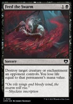 Feed the Swarm⁣ - Commander Masters⁣ (Common)⁣ [159]