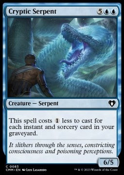 Cryptic Serpent⁣ - Commander Masters⁣ (Common)⁣ [83]