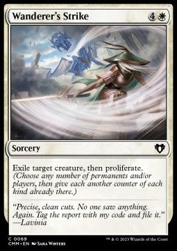 Wanderer's Strike⁣ - Commander Masters⁣ (Common)⁣ [69]