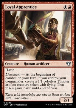 Loyal Apprentice⁣ - Commander Masters⁣ (Uncommon)⁣ [240]