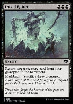 Dread Return⁣ - Commander Masters⁣ (Common)⁣ [153]