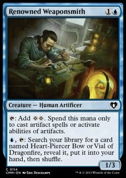 Renowned Weaponsmith⁣ - Commander Masters⁣ (Common)⁣ [114]