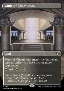 Vault of Champions (V.2)⁣ - Commander Masters: Extras⁣ (Rare)⁣ [667]