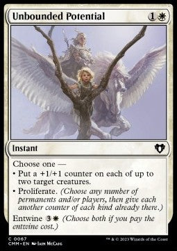 Unbounded Potential⁣ - Commander Masters⁣ (Common)⁣ [67]