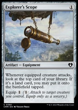 Explorer's Scope⁣ - Commander Masters⁣ (Common)⁣ [380]
