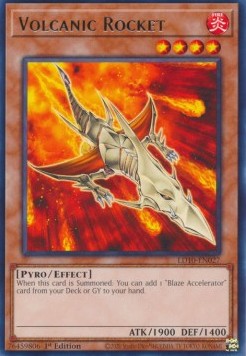 Volcanic Rocket⁣ - Legendary Duelists: Soulburning Volcano⁣ (Rare)⁣ [027]