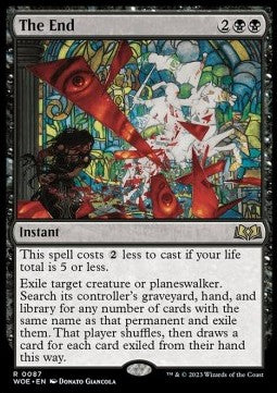 The End - Wilds of Eldraine (Rare) [WOE-87]