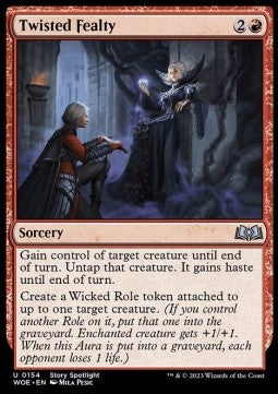 Twisted Fealty - Wilds of Eldraine (Uncommon) [WOE-154]