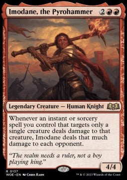 Imodane, the Pyrohammer - Wilds of Eldraine (Rare) [WOE-137]
