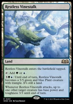 Restless Vinestalk - Wilds of Eldraine (Rare) [WOE-261]