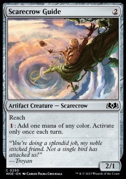 Scarecrow Guide - Wilds of Eldraine (Common) [WOE-250]