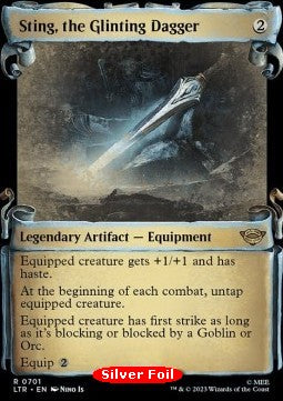 Sting, the Glinting Dagger (V.2)⁣ - The Lord of the Rings: Tales of Middle-earth Holiday Release⁣ (Rare)⁣ [701]