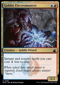 Goblin Electromancer - Ravnica Remastered (Common) [RVR-186]