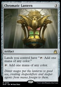 Chromatic Lantern⁣ - Ravnica Remastered⁣ (Rare)⁣ [253]