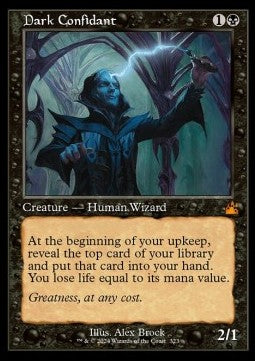 Dark Confidant⁣ - Ravnica Remastered: Extras⁣ (Mythic)⁣ [323]