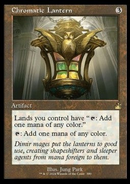 Chromatic Lantern (V.1)⁣ - Ravnica Remastered: Extras⁣ (Rare)⁣ [390]