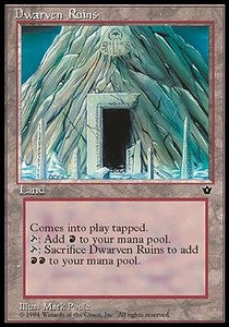 Dwarven Ruins⁣ - Fallen Empires⁣ (Uncommon)