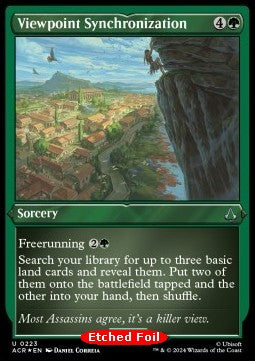 Viewpoint Synchronization⁣ - Universes Beyond: Assassin's Creed: Extras⁣ (Uncommon)⁣ [223]
