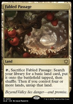 Fabled Passage - Bloomburrow (Rare) [BLB-252]