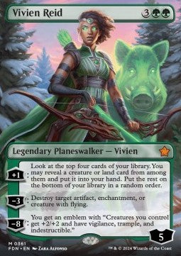 Vivien Reid (V.1)⁣ - Magic: The Gathering Foundations: Extras⁣ (Mythic)⁣ [361]