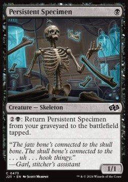 Persistent Specimen - Foundations Jumpstart (Common) [J25-473]