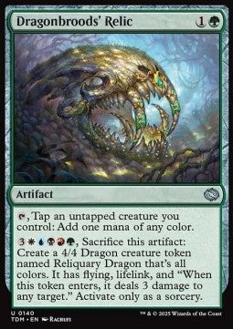 Dragonbroods' Relic - Tarkir: Dragonstorm (Uncommon) [TDM-140]