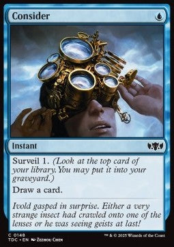 Consider - Commander: Tarkir: Dragonstorm (Common) [TDC-148]