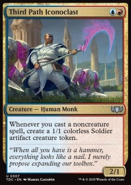 Third Path Iconoclast - Commander: Tarkir: Dragonstorm (Uncommon) [TDC-307]