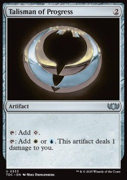 Talisman of Progress - Commander: Tarkir: Dragonstorm (Uncommon) [TDC-333]