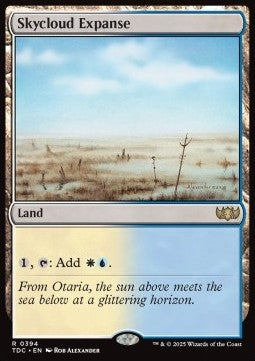 Skycloud Expanse - Commander: Tarkir: Dragonstorm (Rare) [TDC-394]
