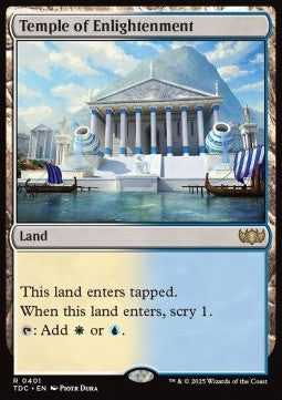 Temple of Enlightenment - Commander: Tarkir: Dragonstorm (Rare) [TDC-401]