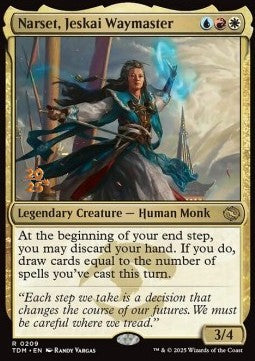 Narset, Jeskai Waymaster (V.1)⁣ - Tarkir: Dragonstorm: Promos⁣ (Rare)⁣ [209]