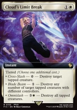Cloud's Limit Break⁣ - Commander: Magic: The Gathering - FINAL FANTASY: Extras⁣ (Rare)⁣ [103]