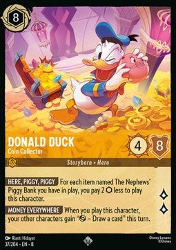 Donald Duck - Coin Collector⁣ - Reign of Jafar⁣ (Super Rare)⁣ [37]