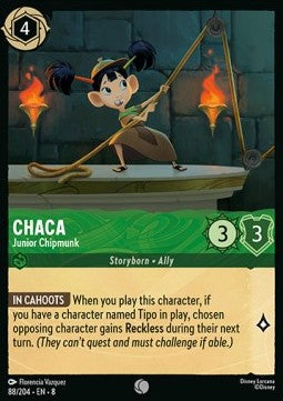 Chaca - Junior Chipmunk⁣ - Reign of Jafar⁣ (Common)⁣ [88]