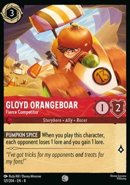 Gloyd Orangeboar - Fierce Competitor⁣ - Reign of Jafar⁣ (Common)⁣ [121]