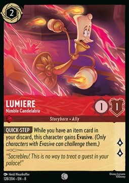 Lumiere - Nimble Candelabra⁣ - Reign of Jafar⁣ (Common)⁣ [128]