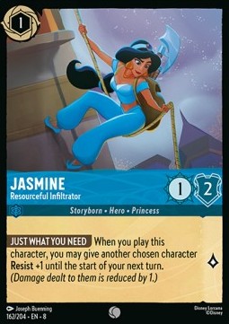 Jasmine - Resourceful Infiltrator⁣ - Reign of Jafar⁣ (Common)⁣ [162]