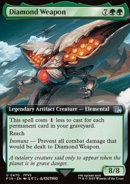 Diamond Weapon⁣ - Magic: The Gathering - FINAL FANTASY: Extras⁣ (Uncommon)⁣ [470]