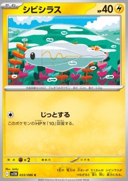 Tynamo⁣ - Black Bolt JP⁣ (Common)⁣ [033]