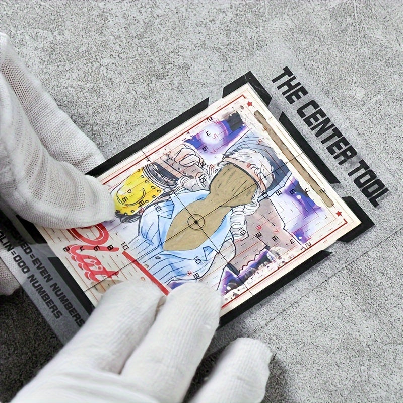 [For Sports TCG Card Grading Tool] Card Grading Tool Kit, Centering Card Tool Ruler For Sports TCG PTCG YuGiOh Card PSA BGS SGC CSG Halloween Christmas Gifts