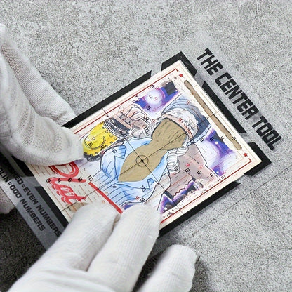 [For Sports TCG Card Grading Tool] Card Grading Tool Kit, Centering Card Tool Ruler For Sports TCG PTCG YuGiOh Card PSA BGS SGC CSG Halloween Christmas Gifts