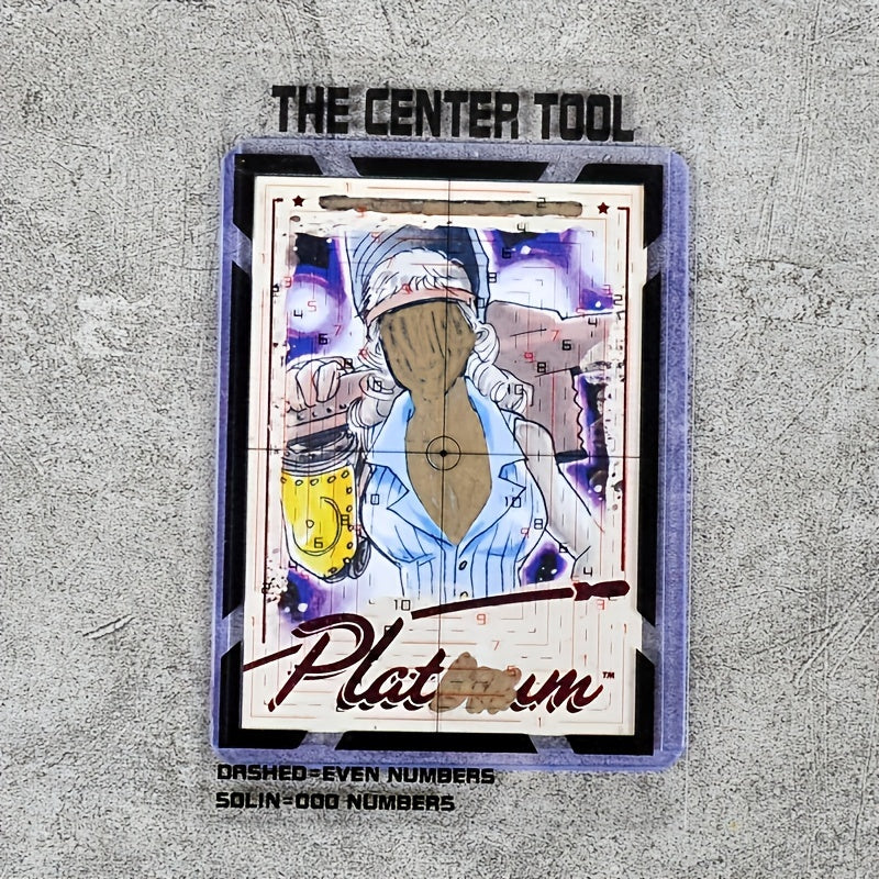 [For Sports TCG Card Grading Tool] Card Grading Tool Kit, Centering Card Tool Ruler For Sports TCG PTCG YuGiOh Card PSA BGS SGC CSG Halloween Christmas Gifts