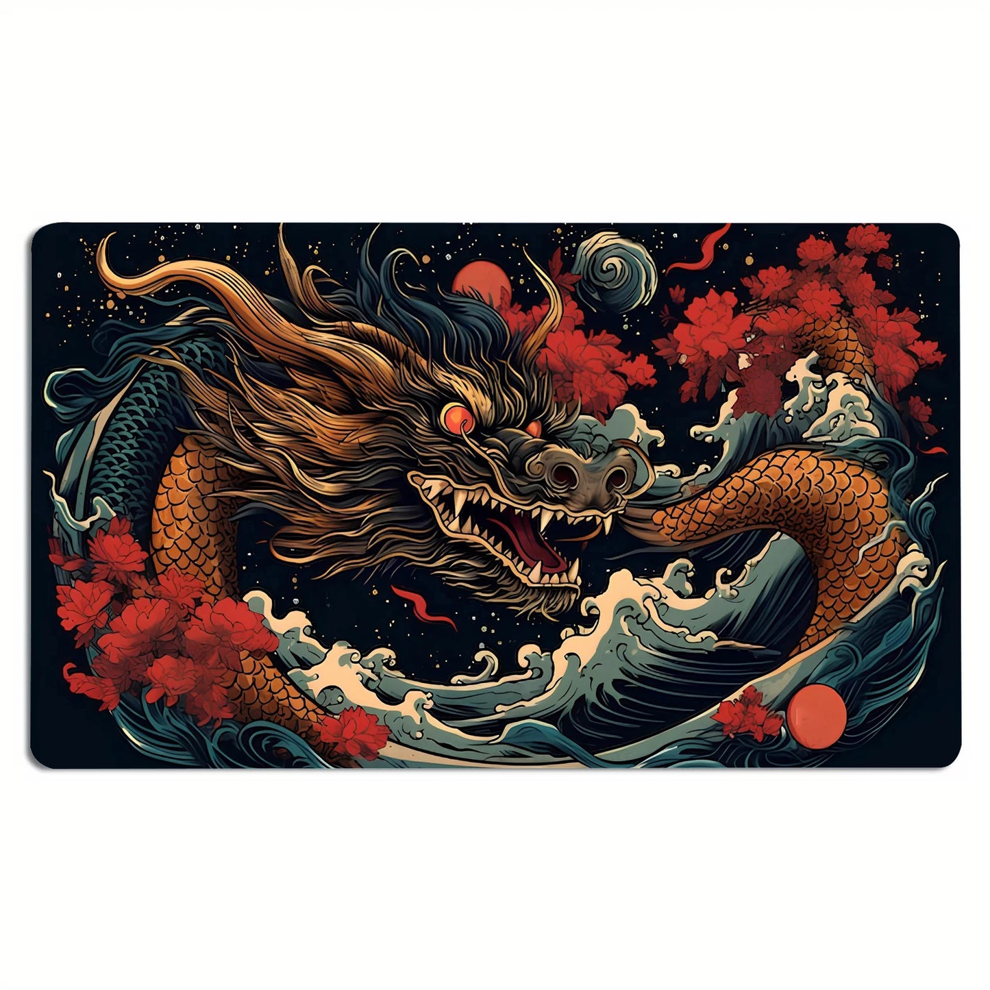 XXL Magic Game Mat TCG CCG Trading Card Table 35x60cm Playmat Rule Area Rubber Mouse Pad for Party Gamer PC Accessory Laptop Rug