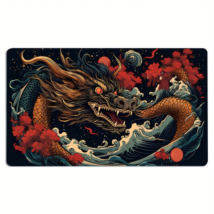 XXL Magic Game Mat TCG CCG Trading Card Table 35x60cm Playmat Rule Area Rubber Mouse Pad for Party Gamer PC Accessory Laptop Rug