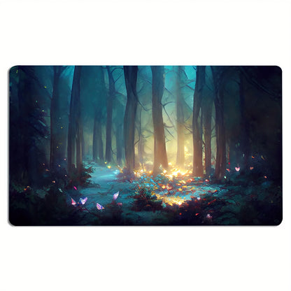 XXL Magic Game Mat TCG CCG Trading Card Table 35x60cm Playmat Rule Area Rubber Mouse Pad for Party Gamer PC Accessory Laptop Rug
