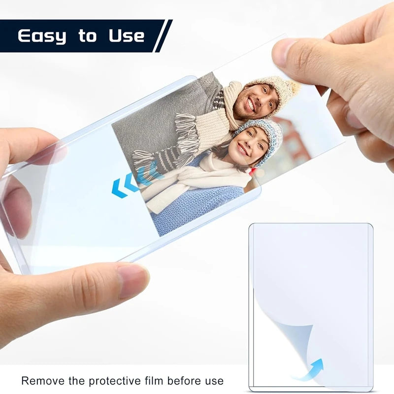 25-100pcs Card Sleeves Holder PVC Game Trading Card TopLoaders Hard Plastic Toy Top Loaders For Protectors Storage Gift